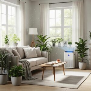 Home 23 Indoor air purification system enhancing a healthy living space