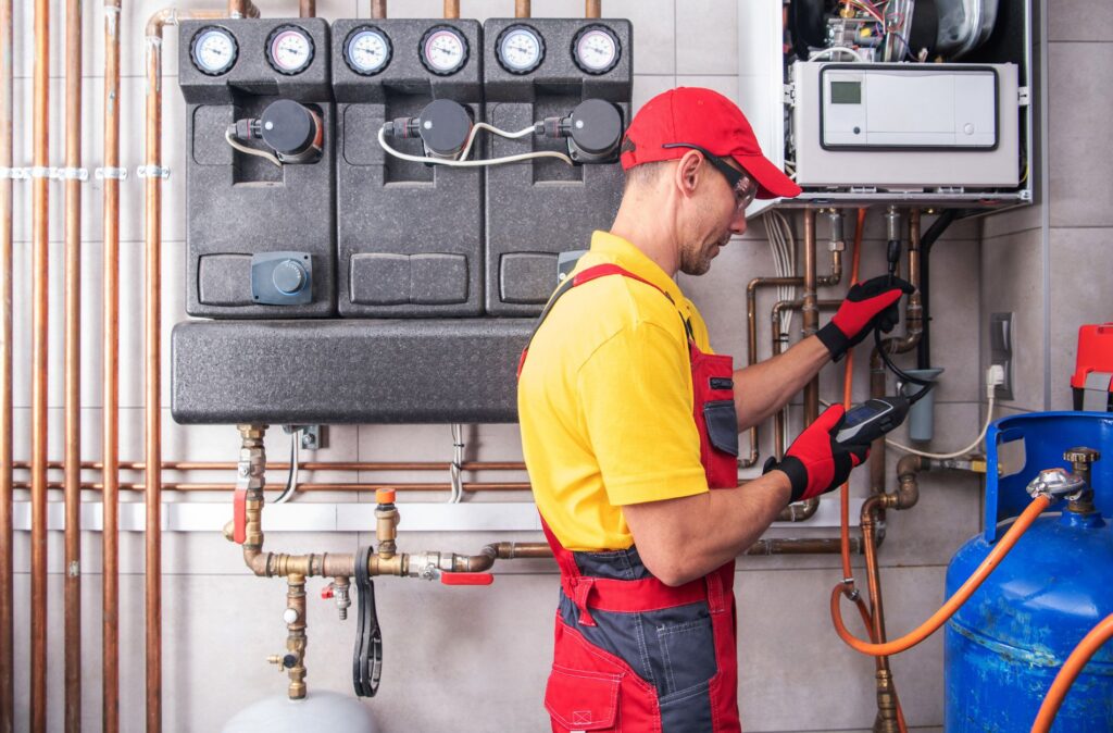 gas heating system
