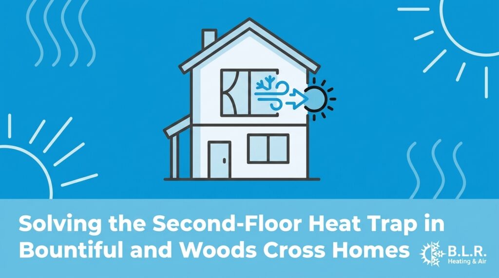 Solving the Second-Floor Heat Trap in Bountiful and Woods Cross Homes &mdash; featured image